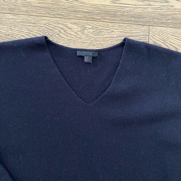 Dark Blue COS Sweater - Picture 3 of 3